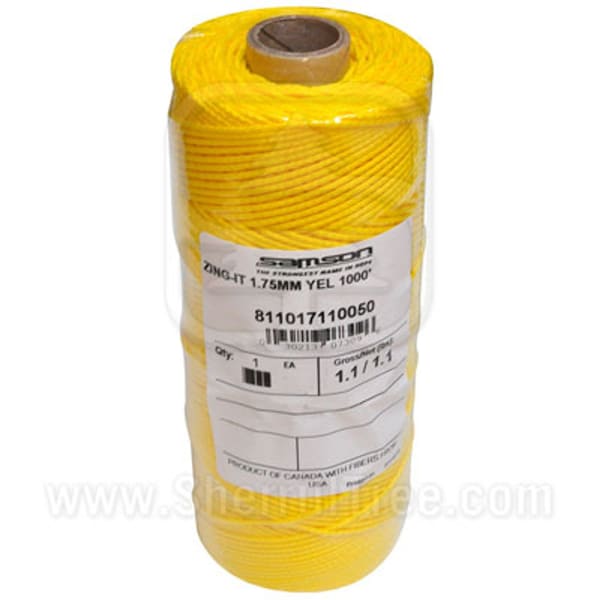 Zing It 1.75mm Yellow Throwline 180ft